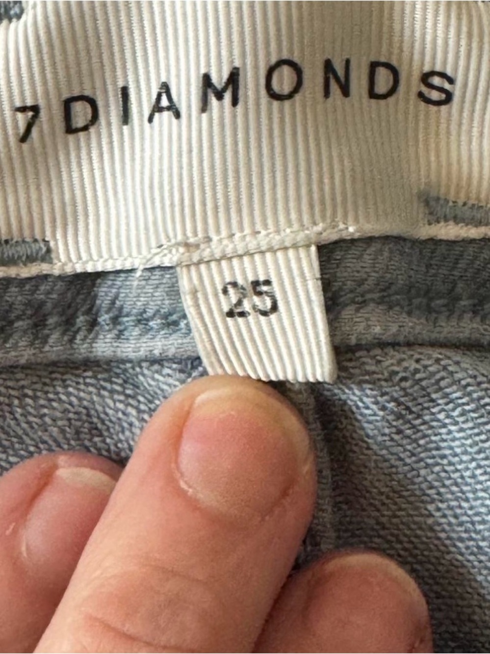 7 Diamonds Wide-Leg Jeans in Dusty Blue - Picture 7 of 9